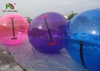Dayanıklı renkli Şişme Yürüyüş Su Topu 2m Dia 1.0mm Su Geçirmez PVC Kiralık