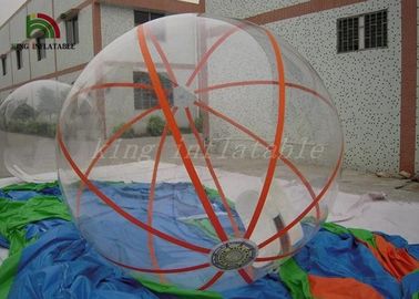 Sıcak Hava Kaynak Makinesi ile Renkli Strings Dayanıklı PVC / PTU Şişme Yürüyüş Su Topu