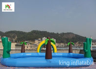 Açık PVC İçin Jungle Şişme Yüzme Havuzu Eliptik Havuz Ranibow
