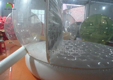 Reklam 210D Naylon Malzeme İçin Şişirilebilir Kar Toplarının İçindeki insanları Temizle