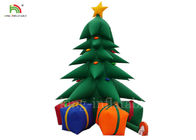 5 m Yüksek Şişme Neşeli Noel Ağacı Açık Süslemeleri Portatif Reklam Verme