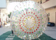 Dayanıklı Şişme Zorb Topu / Bubblelot Topu, Renkli D Halkaları İçin Grasslot
