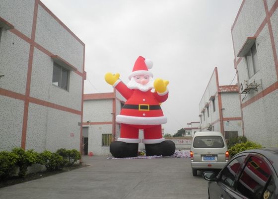 Yanmaz 210D Naylon Noel Tatili Şişme Noel Baba
