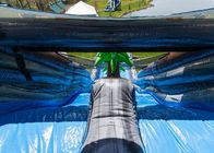 Açık Ticari Dev Toboggan Çocuklar Yetişkinler Için Şişme Uzun Blow Up Su Kaydırağı Tırmanma PVC Tente