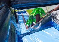 Açık Ticari Dev Toboggan Çocuklar Yetişkinler Için Şişme Uzun Blow Up Su Kaydırağı Tırmanma PVC Tente