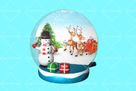 Kral Şişme Reklam 3m Mutlu Noeller Kar Küresi Balonu