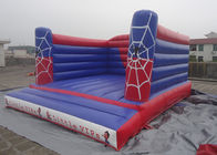 Çocuklar İçin Açık Spiderman Şişme Atlama Kale Yaşam Dolu Kale PVC Tente