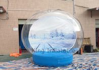 Nylon Fabric 2.5 M Bubble Inflatable Snow Globe For Take Photos