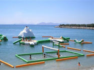 Şişme Su Parkları İçin 0.9mm PVC Şişme Plaj Voleybol Sahası