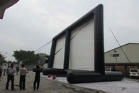 ASTM Açık Hava Şişme Film Ekranı Siyah Çerçeve Yapısı