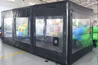 Özel Hava Geçirmez Şeffaf Şişme PVC Araba Kapsül Çadırı 6m 4m