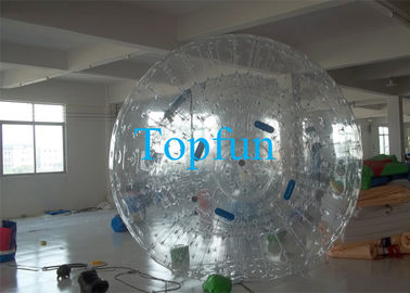 Komik Rolling İçin Zorbing Rampa ile 0.8mm / 1.0mm PVC Şişme Zorb Topu
