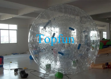 Komik Rolling İçin Zorbing Rampa ile 0.8mm / 1.0mm PVC Şişme Zorb Topu