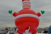 Dış Kapı Reklamcılığı İçin Özel Dev Şişme Noel Helyum Balonları
