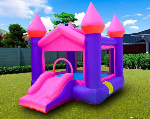 çift ​​dikiş 210D naylon Şişme Bouncer Castle Party Bouncy House