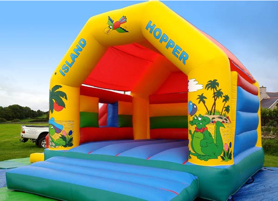 Doğum Günü Partisi için Renkli Bouncy Castle House 22ft X 19ft