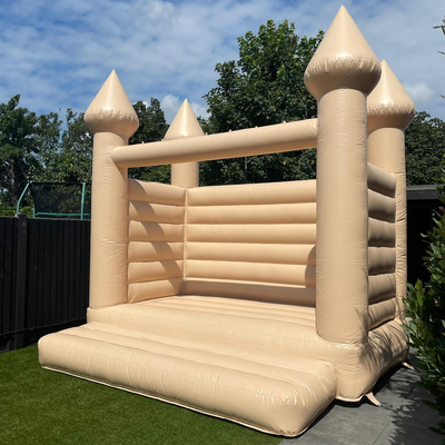 Romantik Renkli Düğün Sıçrama Evi PVC Kaplı 210D Naylon Kumaş