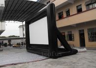 Portable Outdoor Inflatable Projection Screen 0.55 PVC Tarpaulin For Billboard Advertising