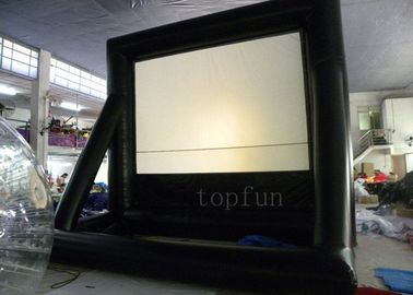 Billboard Reklam İçin Taşınabilir Açık Şişme Projeksiyon Perdesi 0.55 PVC Tente