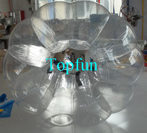 1.0mm PVC / TPU 1.2m Çaplı Yaprakları ile Özel Oyuncak Şişme Tampon Topu