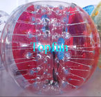 Renk Şişme Tampon Topu İnsan Kabarcık Futbol Topu Rulo Bahçe Yard Içinde