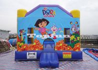 Şişme Dora Evi Bouncer Combo, Kiralık / Kiralama için Ticari Atlama Kaleleri