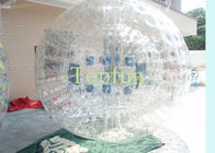 Eğlence için İnsan Rolling Şişme Zorb Topu Şeffaf Zorbing Succer Ball