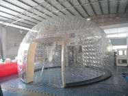 Açık Şişme Şeffaf Kabarcık Çadır, PVC El Yapımı Clear Dome Çadır