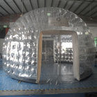 Açık Şişme Şeffaf Kabarcık Çadır, PVC El Yapımı Clear Dome Çadır