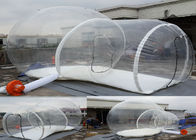 Kamp için Suya Dayanıklı Büyük 4M PVC Şişme Şeffaf Kabarcık Çadır