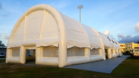 Ticari Beyaz Şişme Etkinlik Çadırı PVC Açık Parti Çadırı