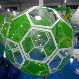 Su Ball On 1.0mm PVC Beyaz / Yeşil Şişme Yürüyüşü