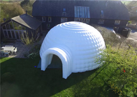 Beyaz PVC Blow Up Bubble Dome Etkinlik Çadırı Su Geçirmez
