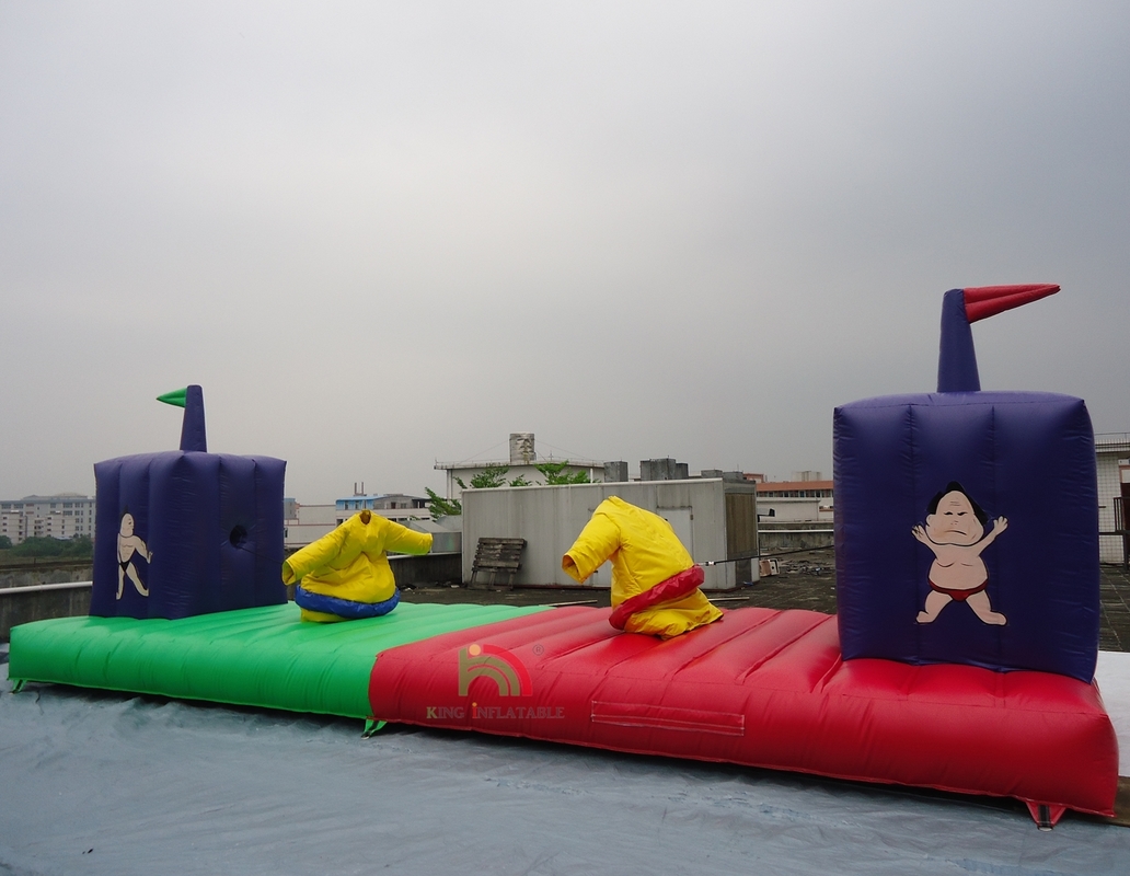 High Quality Inflatable Game Carnival Bounce House Sumo Suits Bungee Run for Adults Kids ﻿