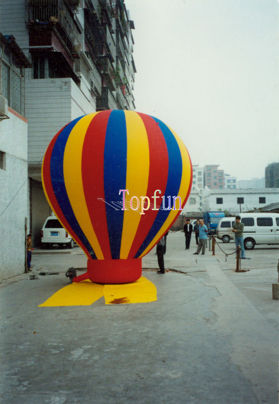 Açık Promosyon Renkli Şişme Reklam Balonu İçin PVC Şişme Balon