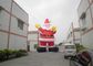 Fireproof   210D Nylon Xmas Holiday Inflatable Santa Claus